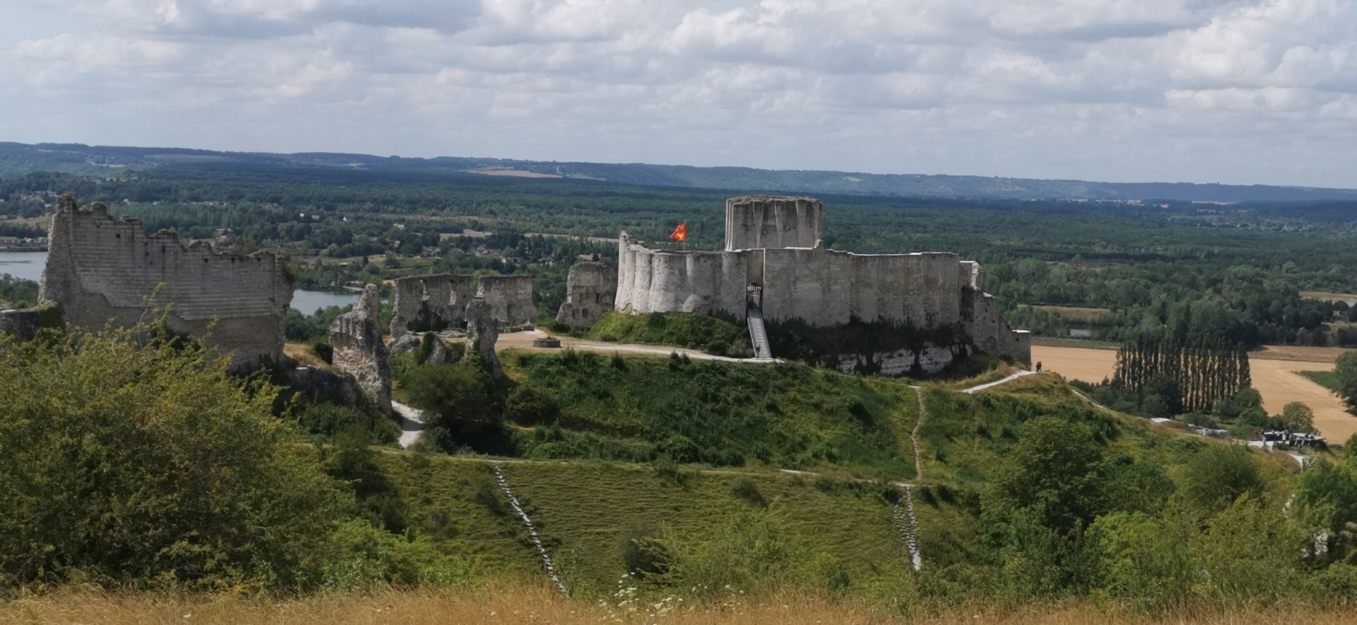 Architectural layout of Château Gaillard